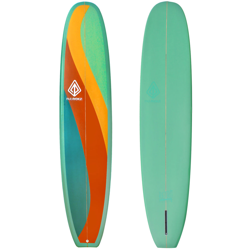 9'0" Retro Noserider - Swirly