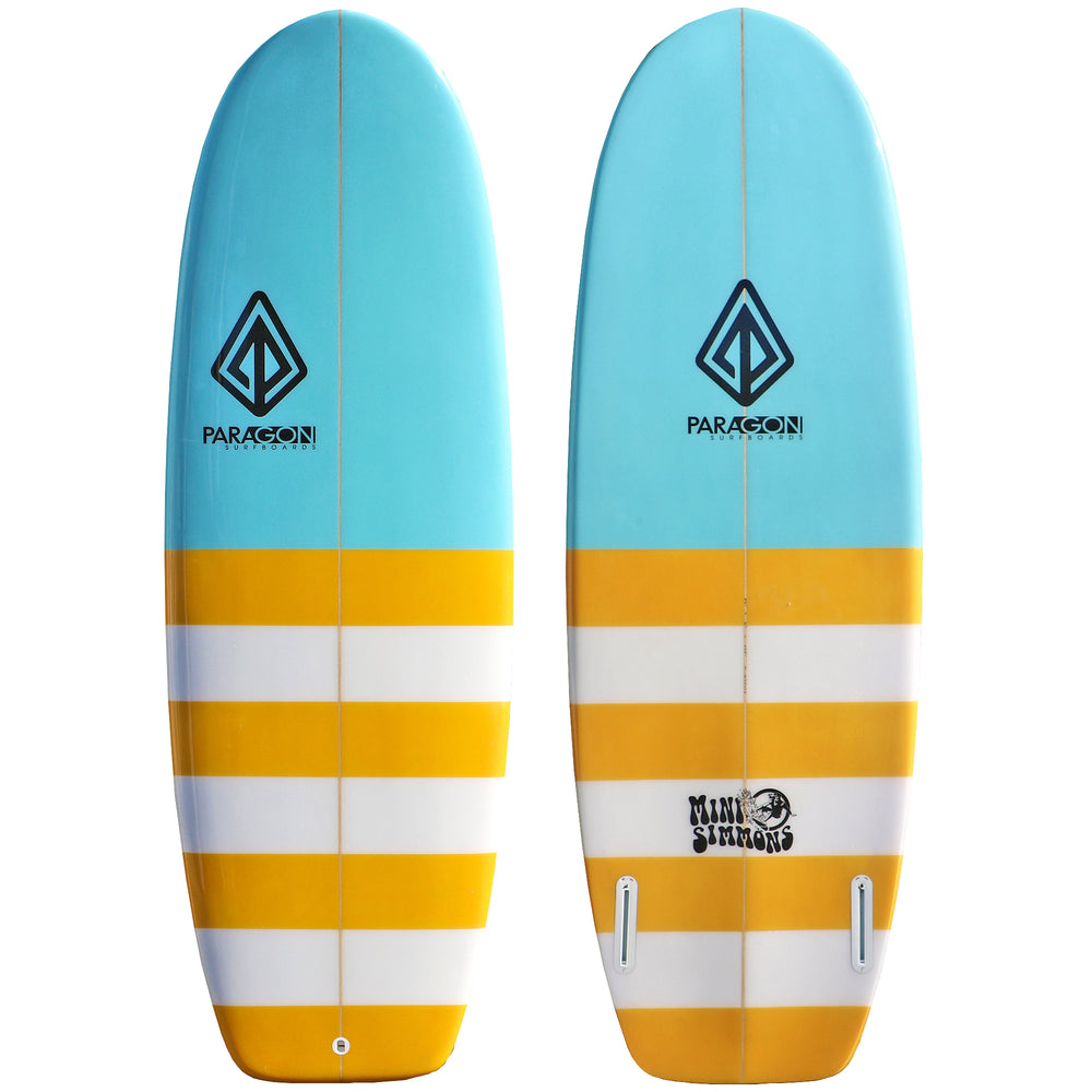 5'6" Mini Simmons - Blue/Orange