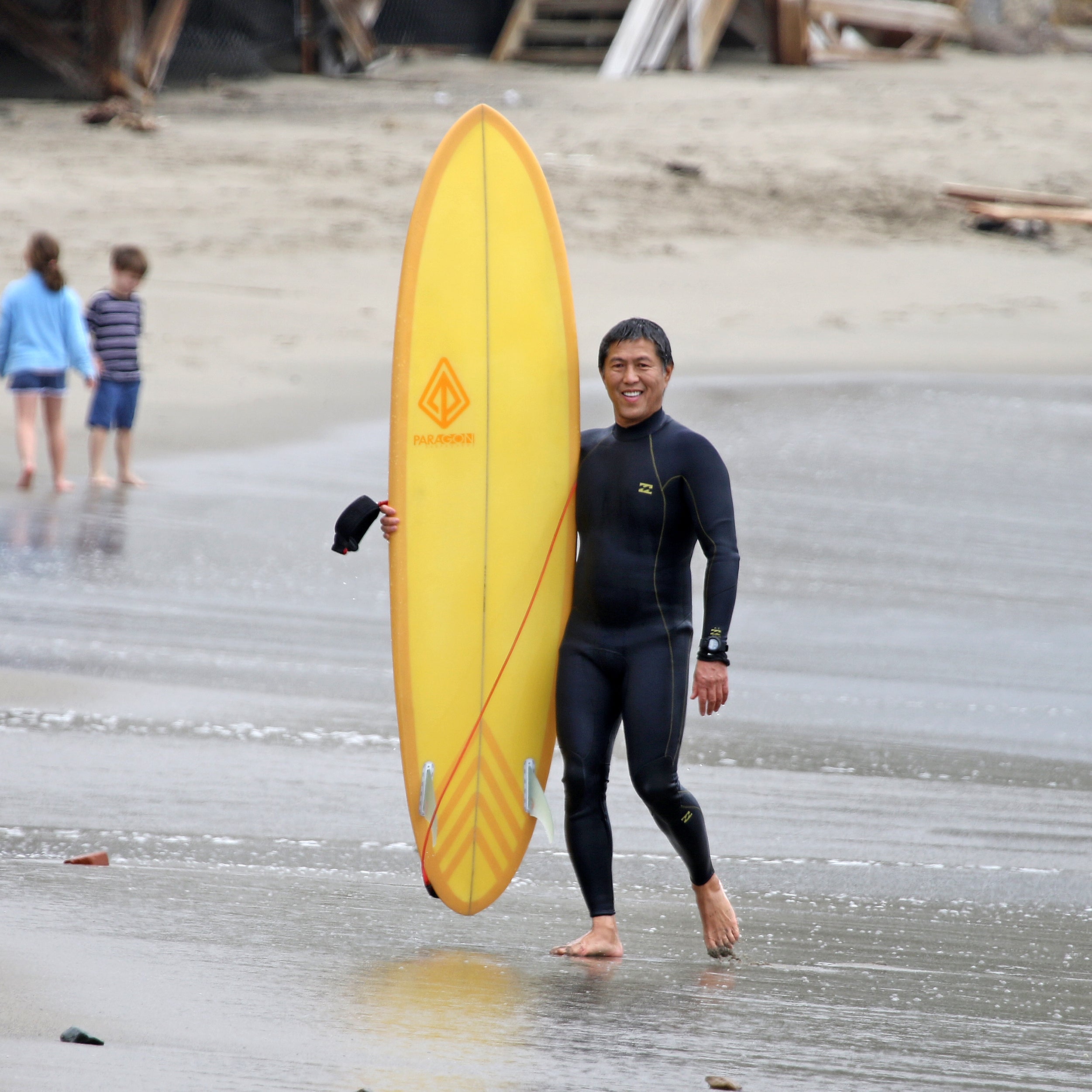 Wayne Rich “The egg” Twin fin 7’2” Wayne Rich Twins - Futures Compatible (Solid Fiberglass