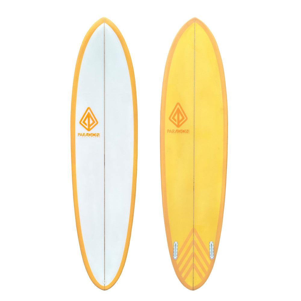 7'2" Twin Pin - Orange